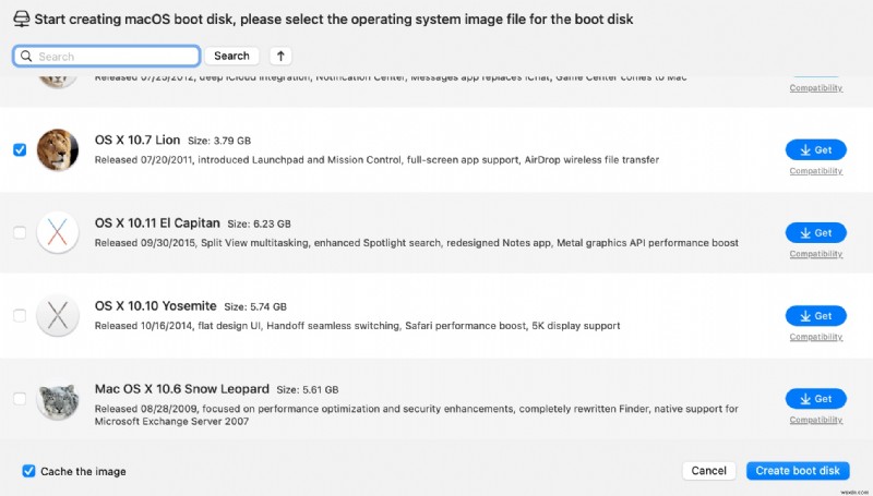 Tải xuống Mac OS X 10.7 Lion Installer – DMG, ISO, Full .pkg cho máy Mac cũ 