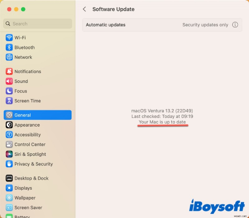 Sửa lỗi tạo USB Boot Camp trên Mac 