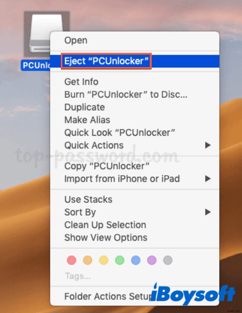 Sửa lỗi tạo USB Boot Camp trên Mac 