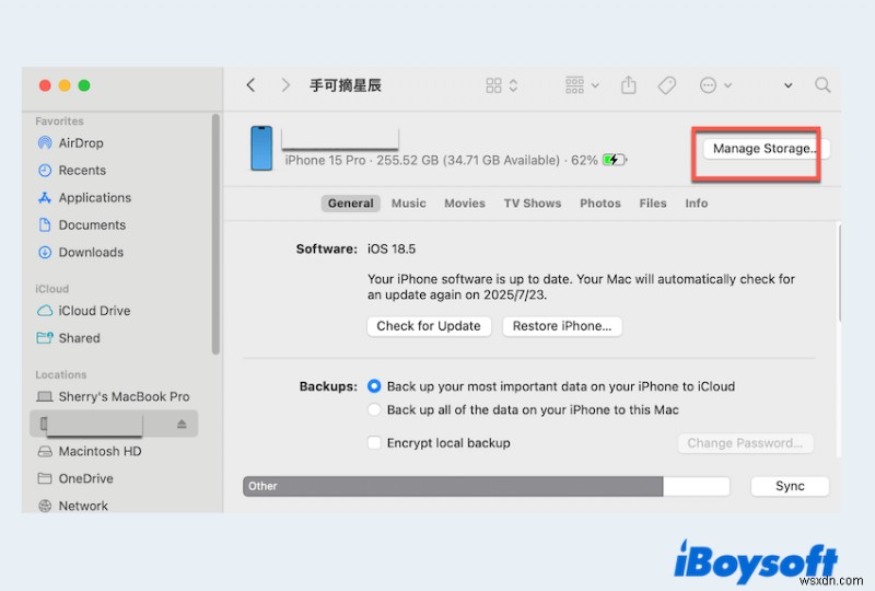 Sửa lỗi “Not Enough Space” khi cài macOS 26 Tahoe 