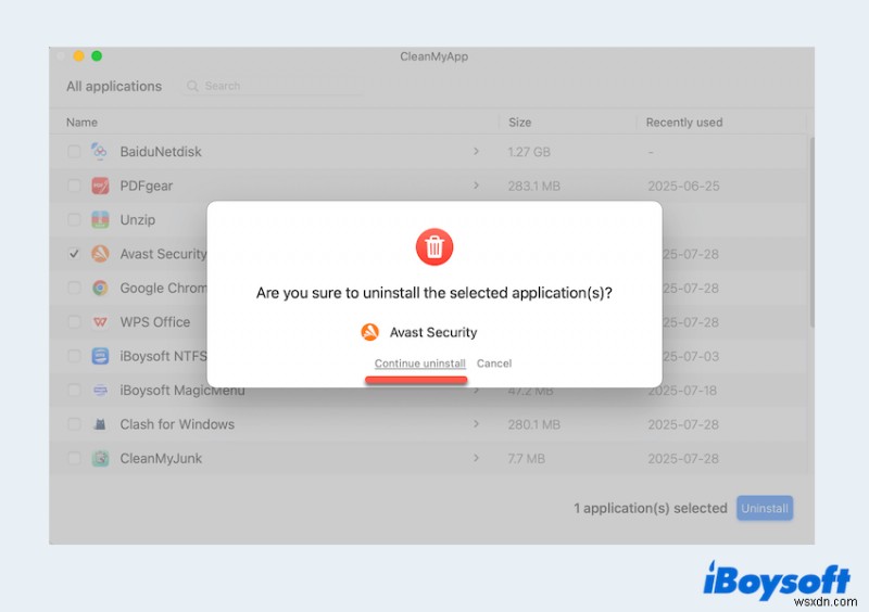 Cách loại bỏ hoàn toàn Avast Antivirus khỏi máy Mac của bạn:Hướng dẫn từng bước 