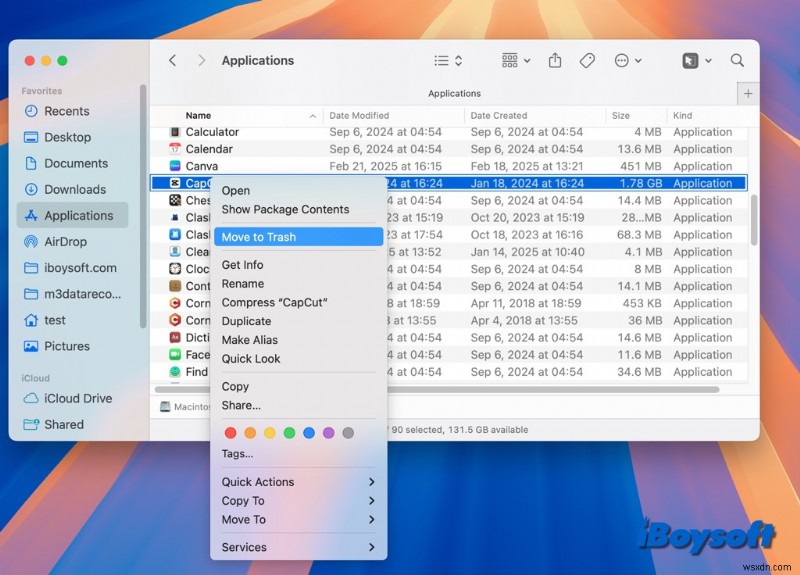 Từng bước:Gỡ cài đặt CapCut trên macOS – Hướng dẫn đầy đủ 