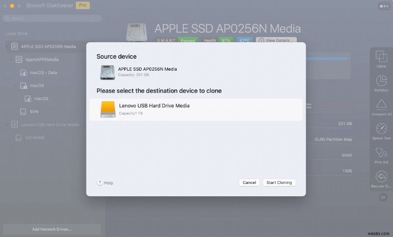 Hướng dẫn từng bước để sao chép hoặc sao chép thẻ nhớ microSD và SD trên máy Mac 