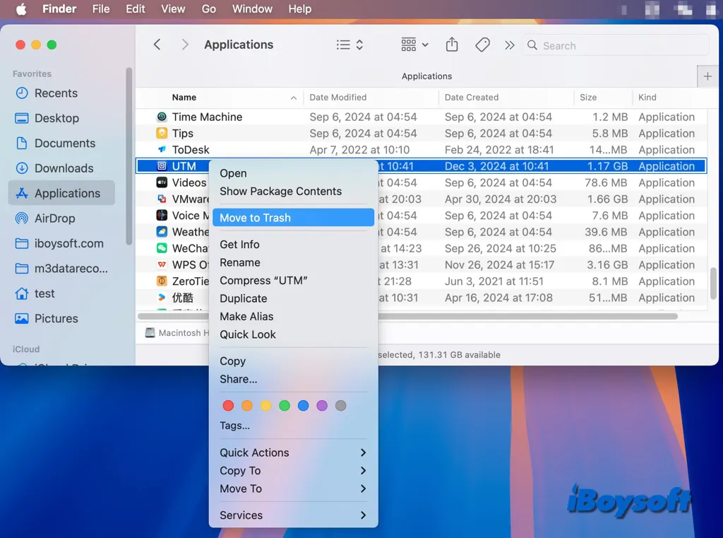 Gỡ cài đặt hoàn toàn UTM trên macOS – Hướng dẫn từng bước (Không có tệp còn sót lại) 