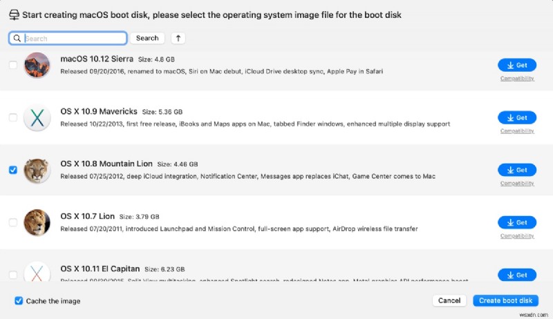 Trình cài đặt macOS 10.8 Mountain Lion miễn phí – Tải xuống DMG &ISO