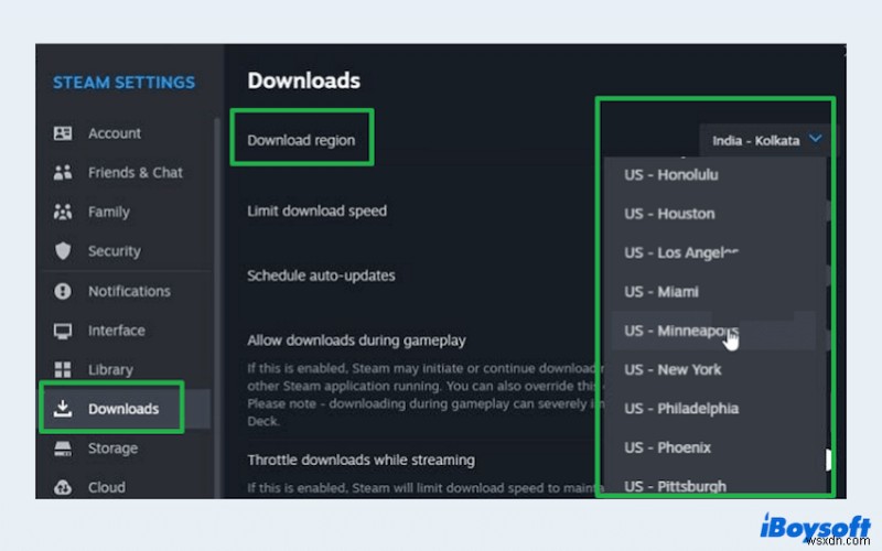 Tại sao việc sử dụng đĩa Steam chậm trên Windows và cách khắc phục