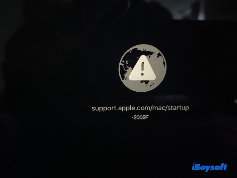 Giải quyết lỗi khởi động macOS (2002F, 2004F, 2005F, 2006F, 2100F) – Hướng dẫn khắc phục nhanh 