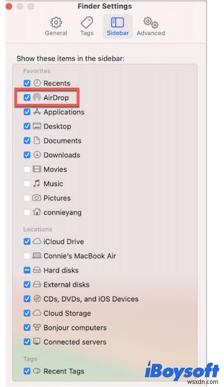 AirDrop không xuất hiện trên Mac? Sửa nhanh để khôi phục Finder và Menu ngữ cảnh