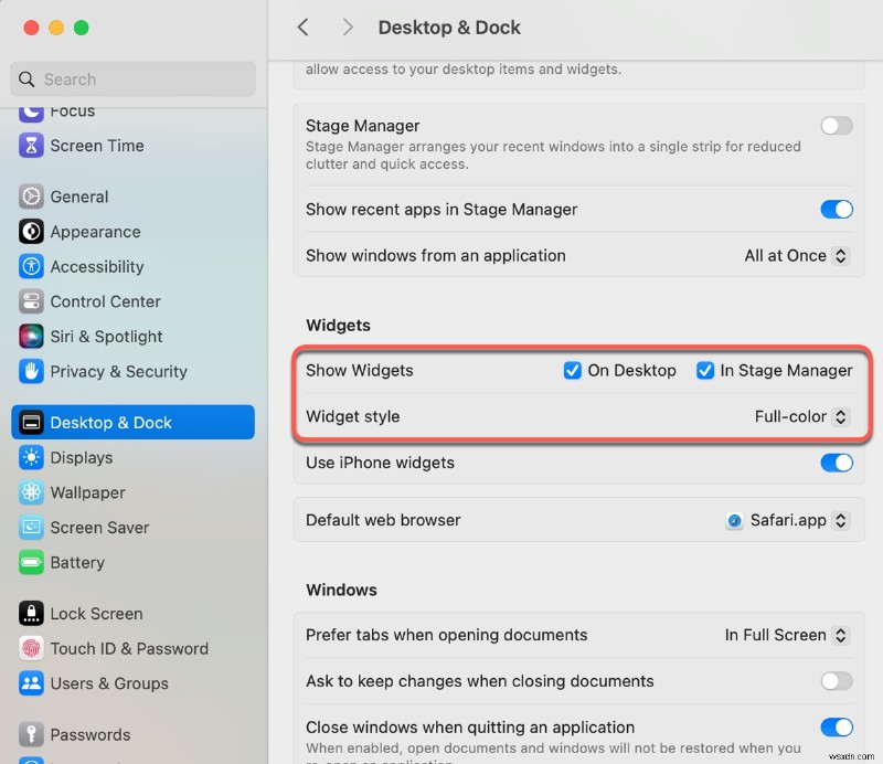 Khắc phục sự cố tiện ích máy tính để bàn macOS Sonoma – 11 giải pháp đã được chứng minh
