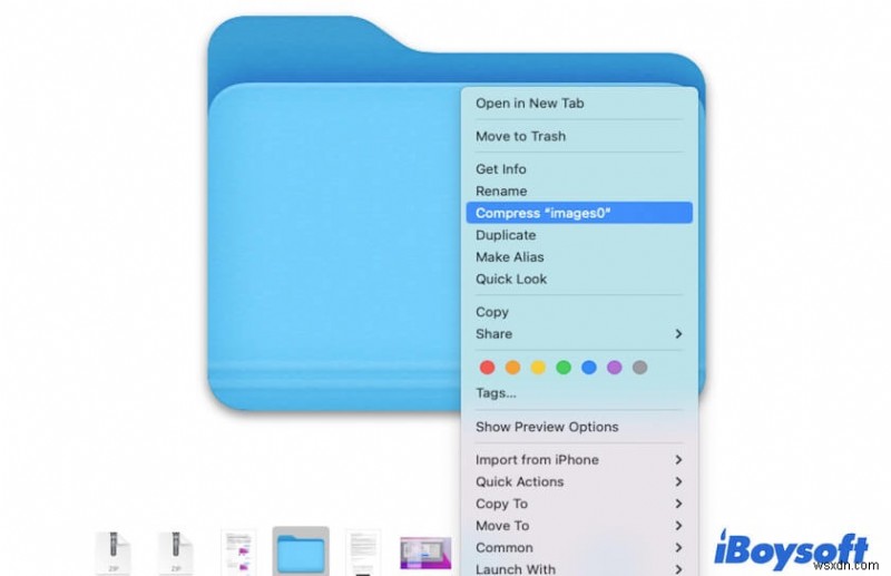 Hướng dẫn miễn phí:Cách nén và giải nén tệp trên macOS một cách dễ dàng
