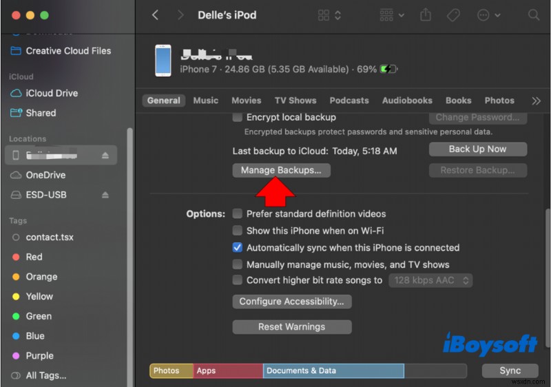 Cách sao lưu iPhone của bạn vào ổ cứng ngoài - Hướng dẫn từng bước 