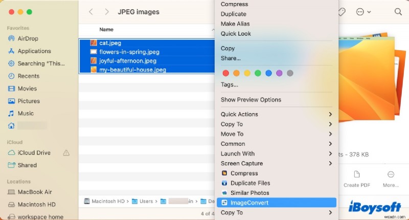Hướng dẫn nhanh chóng và dễ dàng:Chuyển đổi JPEG sang JPG trên máy Mac của bạn