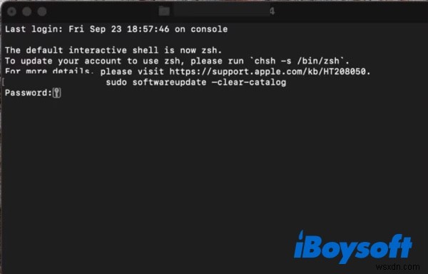 Xóa an toàn các gói cập nhật macOS vào bộ nhớ miễn phí 
