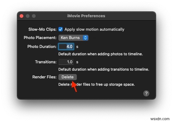 Khắc phục lỗi  Không đủ dung lượng ổ đĩa  của iMovie trên macOS – 7 giải pháp đơn giản 