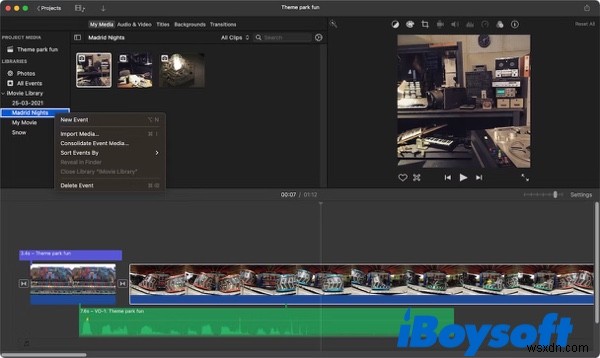 Khắc phục lỗi  Không đủ dung lượng ổ đĩa  của iMovie trên macOS – 7 giải pháp đơn giản 