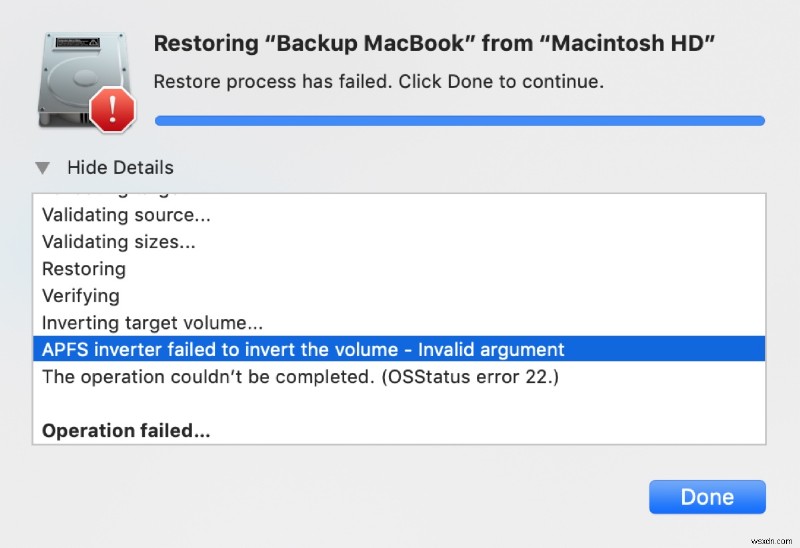 Cách giải quyết lỗi OSStatus 34, 47 và 22 trên macOS:Giải thích cách khắc phục nhanh 