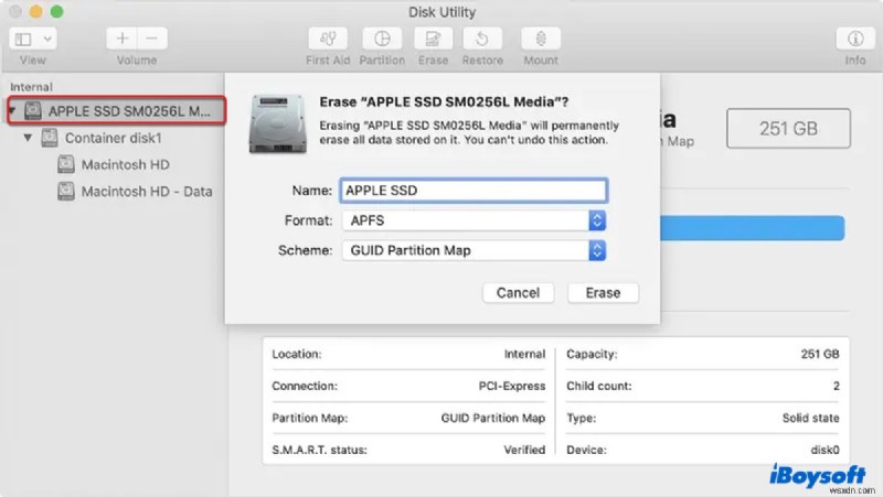 Khắc phục lỗi  Recovery Server Could Not Be Contacted  trên macOS (High Sierra &Later) 