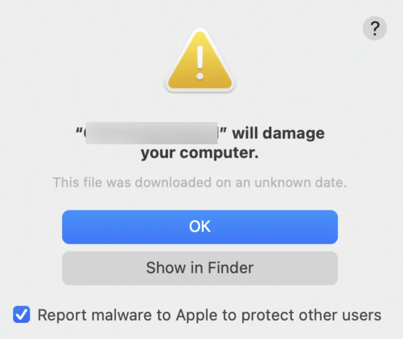 Cách khắc phục lỗi “Không thể mở ứng dụng – Nhà phát triển không xác định” trên macOS 