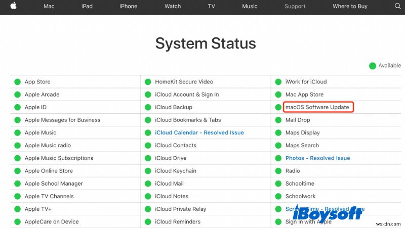 Giải quyết lỗi  Bản cập nhật chưa được cài đặt  trên macOS:Hướng dẫn từng bước 