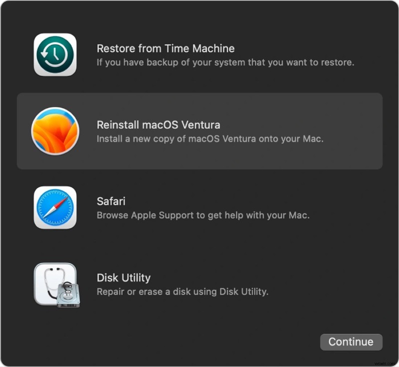 Giải quyết lỗi  macOS Ventura Không thể cài đặt trên Macintosh HD  – Hướng dẫn từng bước 
