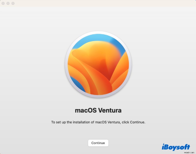 Cách cài đặt macOS Ventura trên một phân vùng riêng:Hướng dẫn từng bước