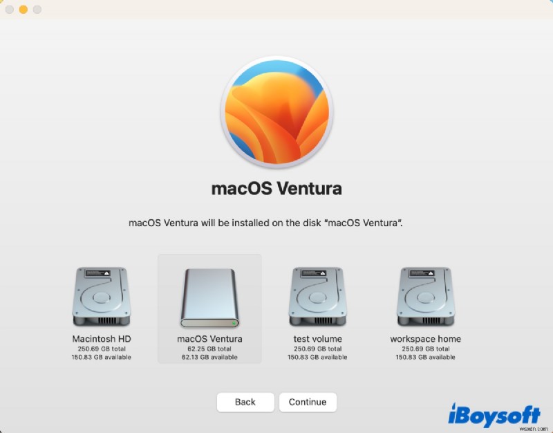 Cách cài đặt macOS Ventura trên một phân vùng riêng:Hướng dẫn từng bước