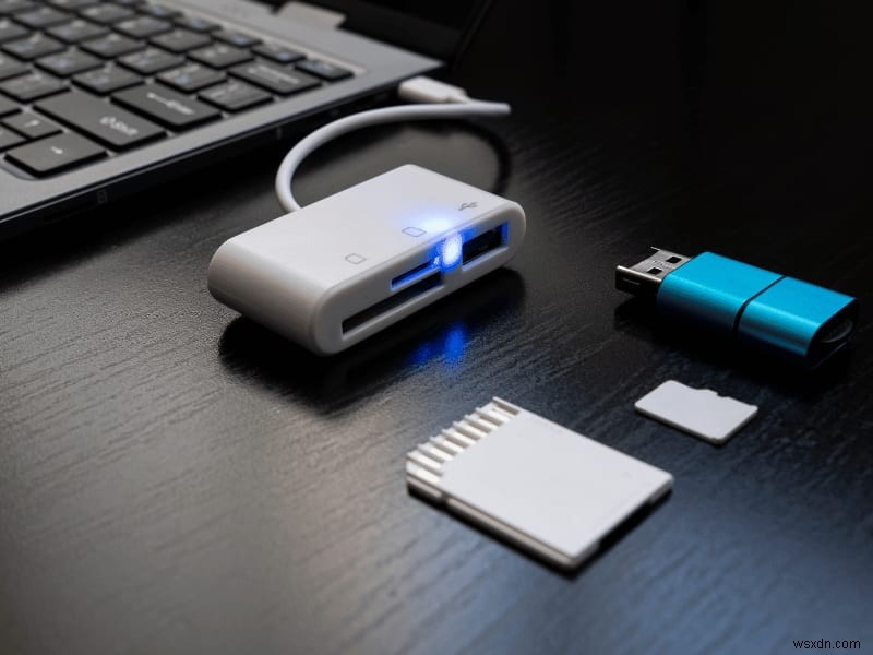 Cách khắc phục sự cố đầu đọc thẻ SD trên máy tính xách tay của bạn