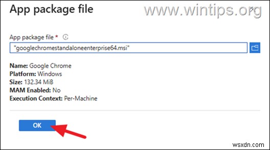 Triển khai Chrome hoặc bất kỳ ứng dụng LoB nào trên các thiết bị Windows đã đăng ký Intune – Hướng dẫn từng bước toàn diện