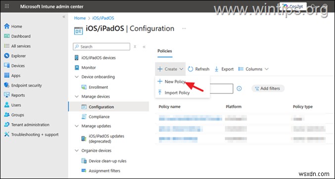 Hướng dẫn từng bước để thiết lập chính sách cập nhật DDM cho thiết bị iOS trong Microsoft Intune