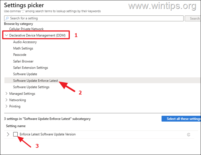 Hướng dẫn từng bước để thiết lập chính sách cập nhật DDM cho thiết bị iOS trong Microsoft Intune