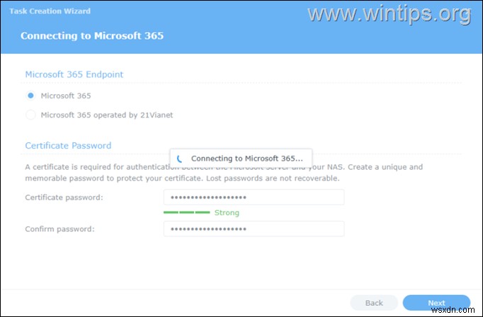 Hướng dẫn miễn phí:Sao lưu an toàn dữ liệu Microsoft 365 vào NAS Synology bằng cách sử dụng Active Backup