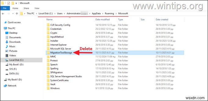Khắc phục:Giải quyết lỗi  Bộ nhớ tạm thời sắp hết  trong Công cụ di chuyển SharePoint 