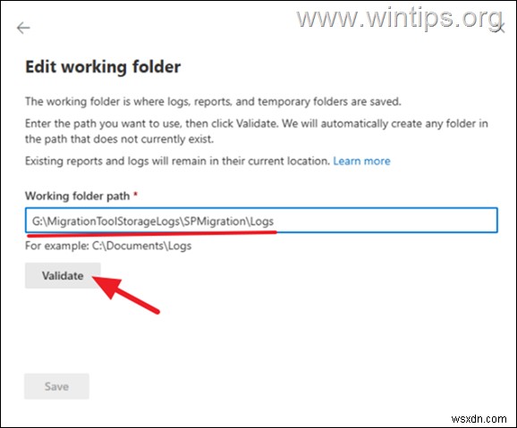Khắc phục:Giải quyết lỗi  Bộ nhớ tạm thời sắp hết  trong Công cụ di chuyển SharePoint 