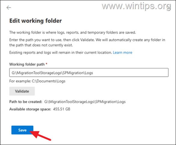 Khắc phục:Giải quyết lỗi  Bộ nhớ tạm thời sắp hết  trong Công cụ di chuyển SharePoint 