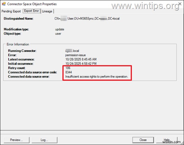 Giải quyết Lỗi cấp phép xuất kết nối Azure AD 8344 – Hướng dẫn từng bước 