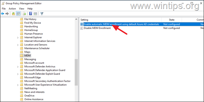 Giải quyết lỗi  Không thể bật quản lý thiết bị  (80192EE7 / -2145833241) trong Microsoft 365 và Intune 