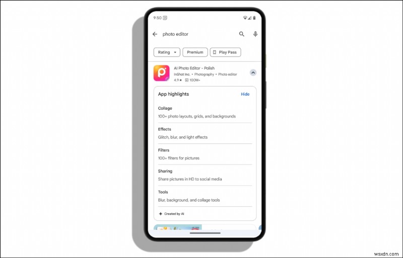 Google Play giới thiệu tính năng đánh giá ứng dụng do AI tạo và hơn thế nữa 