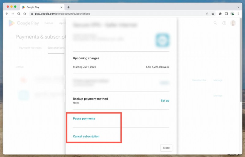 Dễ dàng tạm dừng hoặc hủy đăng ký Google Play của bạn trong 5 bước đơn giản 