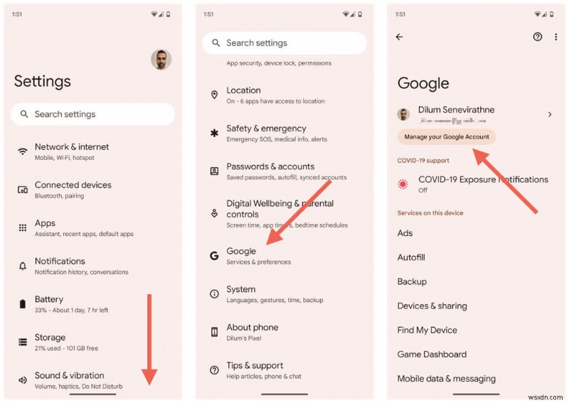 Bảo mật tài khoản Google của bạn:Cách thay đổi hoặc đặt lại mật khẩu của bạn một cách an toàn 