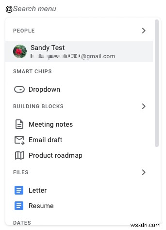 Giải thích về Chip thông minh của Google:Cách thêm và sử dụng Chip thông minh trong Tài liệu &Trang tính 