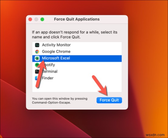Cách buộc thoát khỏi Microsoft Excel trên máy Mac:Các bước nhanh chóng và an toàn 