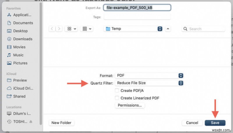 Hướng dẫn nhanh:Thu nhỏ tệp PDF trên macOS mà không làm giảm chất lượng 