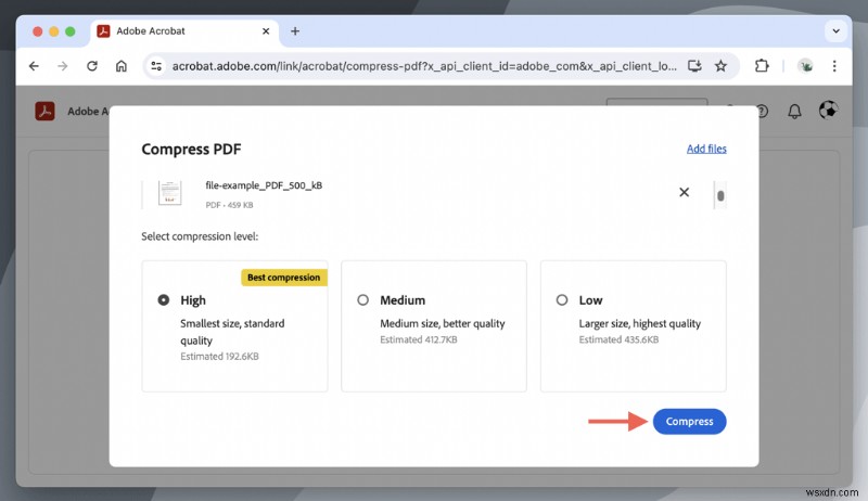 Hướng dẫn nhanh:Thu nhỏ tệp PDF trên macOS mà không làm giảm chất lượng 