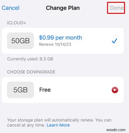 Dễ dàng hạ cấp hoặc hủy gói lưu trữ iCloud của bạn:Hướng dẫn từng bước 