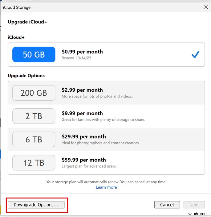 Dễ dàng hạ cấp hoặc hủy gói lưu trữ iCloud của bạn:Hướng dẫn từng bước 