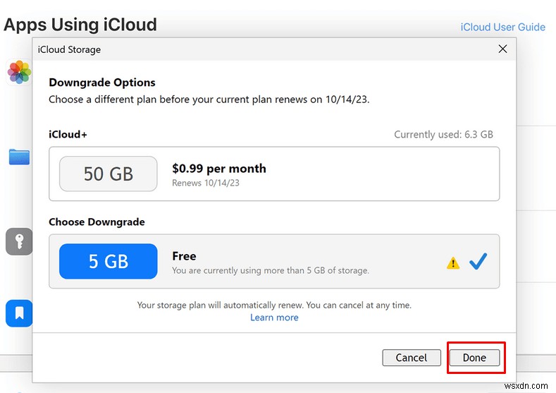 Dễ dàng hạ cấp hoặc hủy gói lưu trữ iCloud của bạn:Hướng dẫn từng bước 