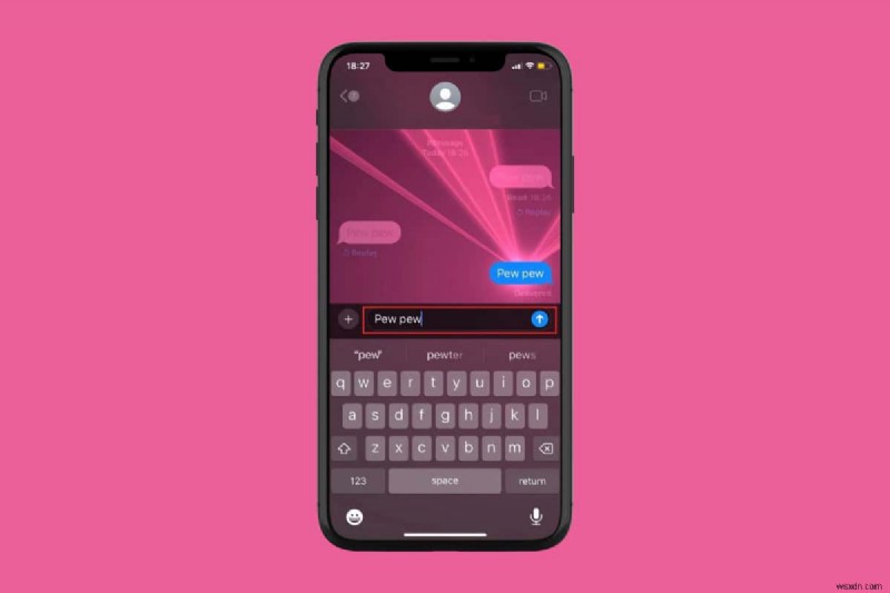Thủ thuật iMessage hàng đầu:Tạo “Pew Pew” và các hiệu ứng ấn tượng khác trên iPhone của bạn 