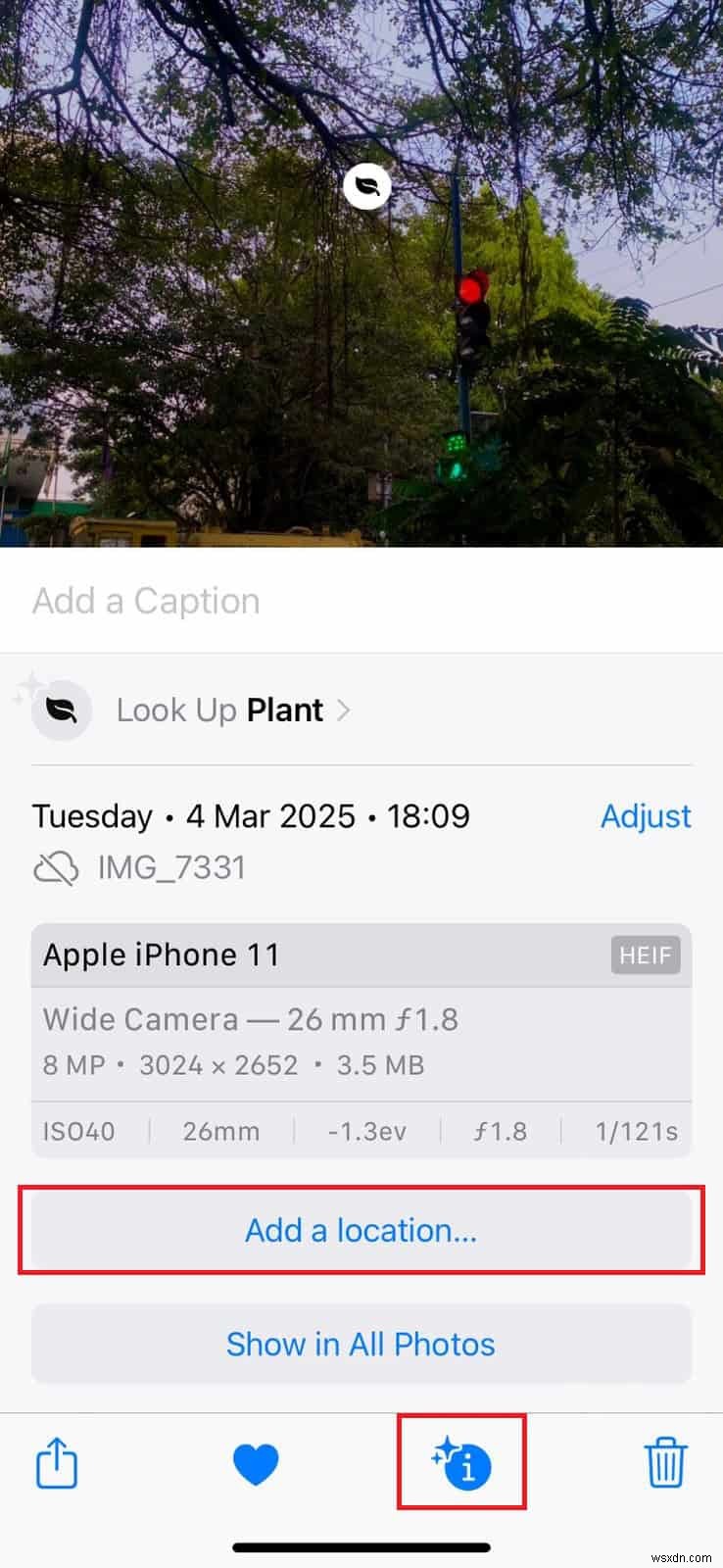 Thêm thẻ vị trí vào ảnh trên iPhone của bạn:Hướng dẫn từng bước 