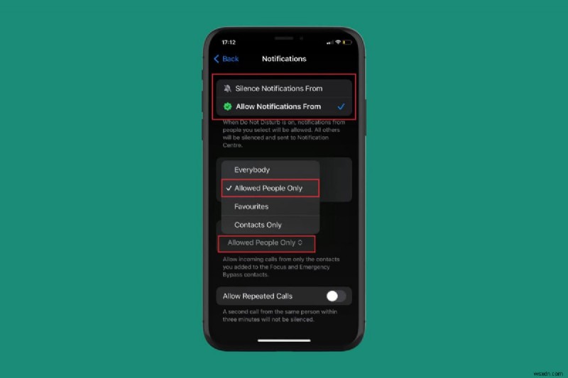 Cách ngăn iPhone đổ chuông khi không làm phiền