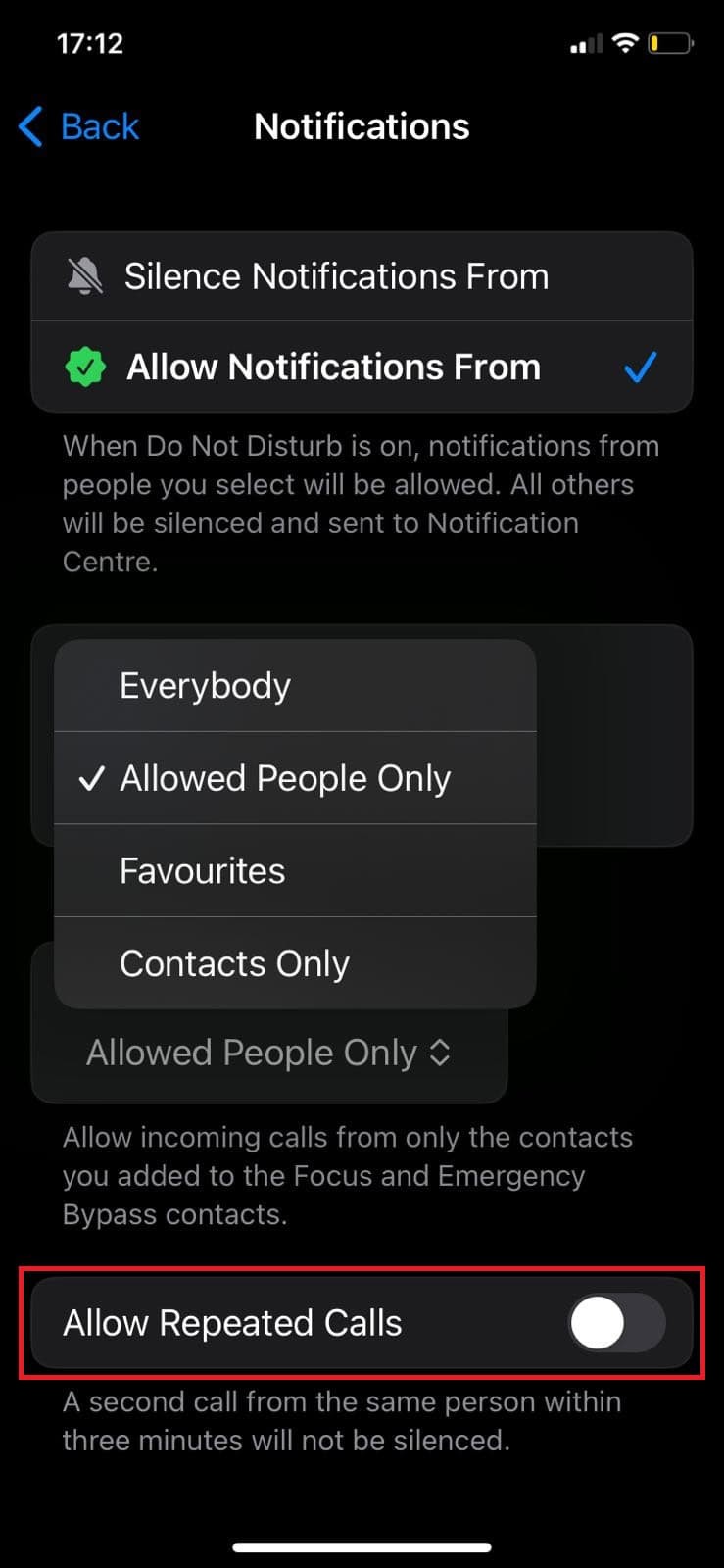 Cách ngăn iPhone đổ chuông khi không làm phiền